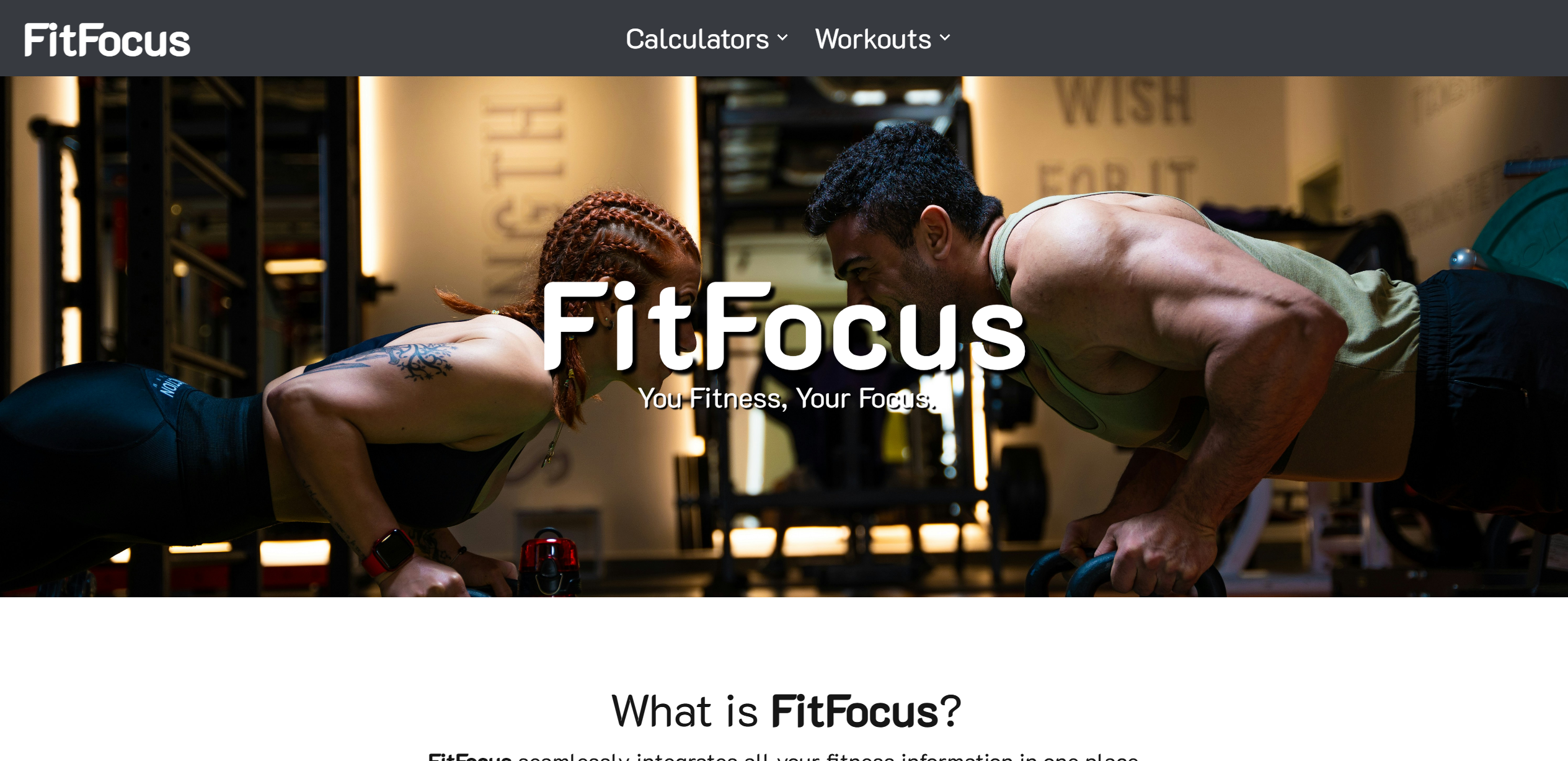 FitFocus Project